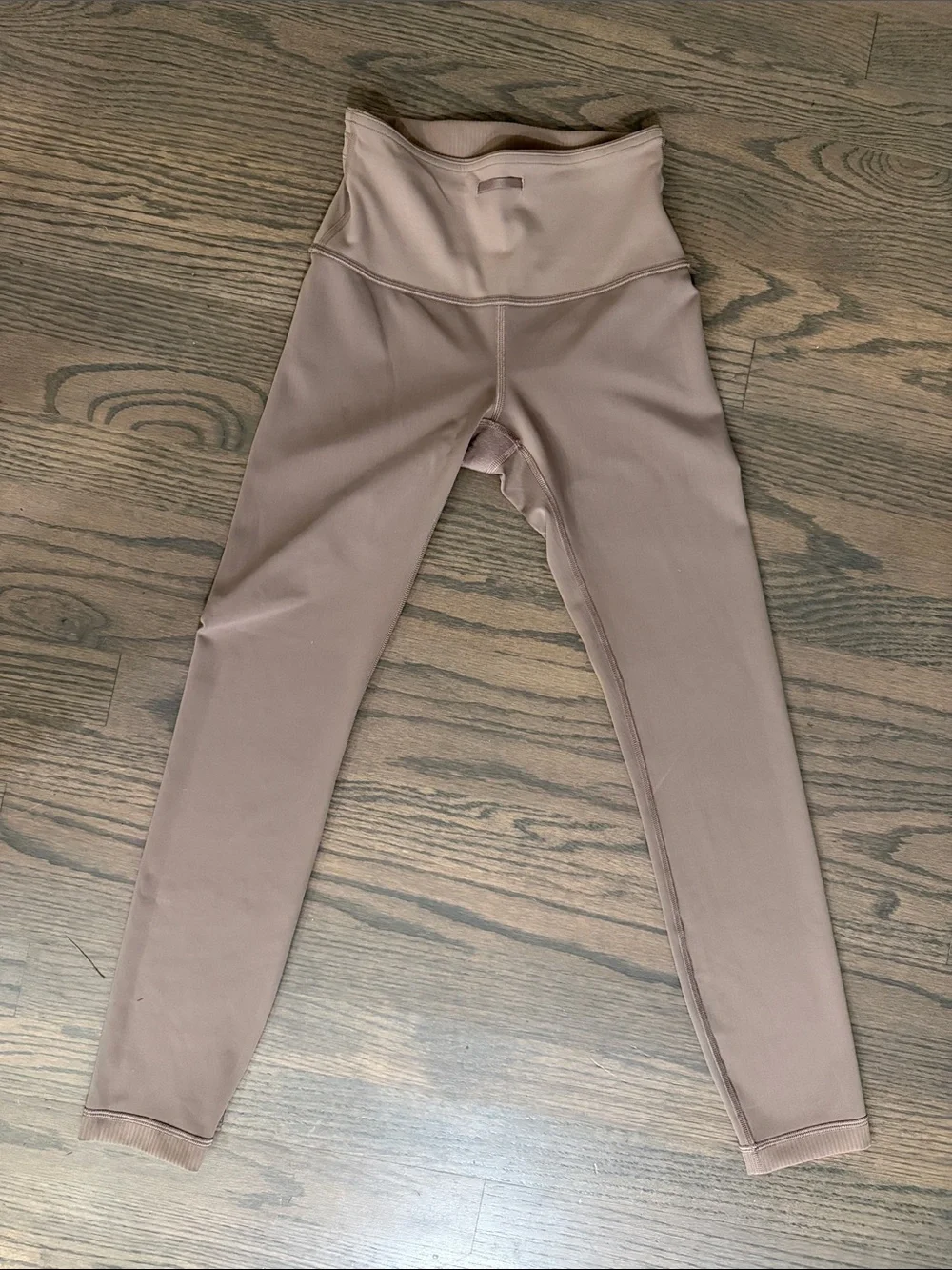 lululemon athletica Kids Ribbed High-Waist Leggings in Taupe